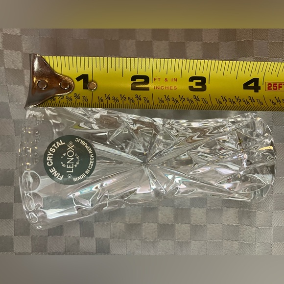 Lenox Fine Crystal Mini Vase Made in Cze Republic - Picture 6 of 6